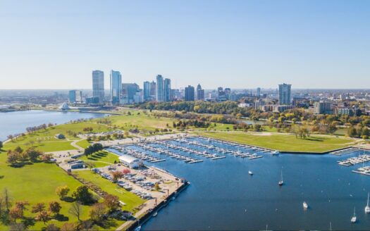 Milwaukee Skyline from North